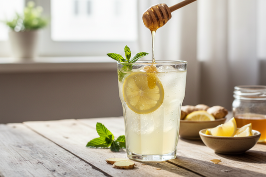 Ginger Honey Lemonade
